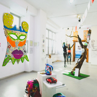 A Kysz! - wystawa zbiorowa twórców związanych z Galerią i Pracownią ArtBrut (fot. Wojciech Chrubasik) 