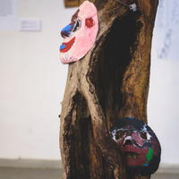 A Kysz! - wystawa zbiorowa twórców związanych z Galerią i Pracownią ArtBrut (fot. Wojciech Chrubasikc)  