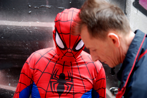 Maciej Tryniszewski jako Spider-Man